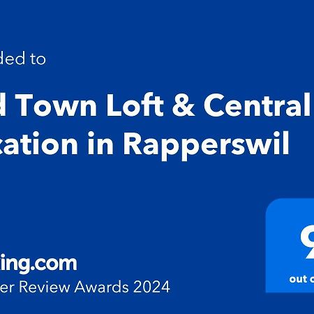 Old Town Loft & Central Location In Rapperswil ภายนอก รูปภาพ