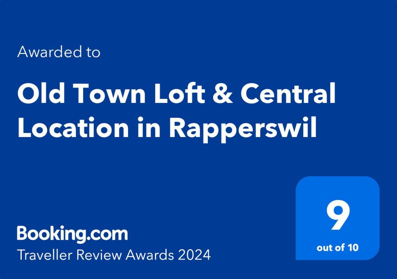 Old Town Loft & Central Location In Rapperswil ภายนอก รูปภาพ